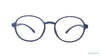 Baker Hugges BH A11593 11024 Blue Round Medium Full Rim Eyeglasses