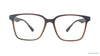 Baker Hugges BH A11661 11030 Orange Square Medium Full Rim Eyeglasses