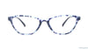 Baker Hugges BH A11893 025 Pattern Cat Eye Medium Full Rim Eyeglasses