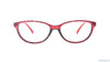 Baker Hugges BH A11906 020 Red Cat Eye Medium Full Rim Eyeglasses