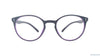 Baker Hugges BH A11929 11020 Purple Round Medium Full Rim Eyeglasses