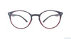 Baker Hugges BH A11931 11020 Red Round Medium Full Rim Eyeglasses