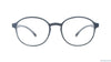 Baker Hugges BH A11944 11022 Grey Round Medium Full Rim Eyeglasses