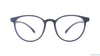Baker Hugges BH A11955 11023 Purple Round Medium Full Rim Eyeglasses