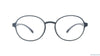 Baker Hugges BH A11981 11024 Grey Round Medium Full Rim Eyeglasses