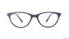 Baker Hugges BH A12007 11027 Purple Cat Eye Medium Full Rim Eyeglasses