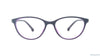Baker Hugges BH A12009 11028 Purple Cat Eye Medium Full Rim Eyeglasses
