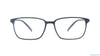 Baker Hugges BH A12052 11035 Grey Rectangle Medium Full Rim Eyeglasses