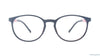 Baker Hugges BH A12080 Maroon Round Medium Full Rim Eyeglasses
