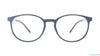 Baker Hugges BH A12154 Matte-Black Round Medium Full Rim Eyeglasses