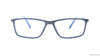 Baker Hugges BH A12205 Blue Rectangle Medium Full Rim Eyeglasses