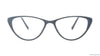 Baker Hugges BH A12330 Matte-Black Cat Eye Medium Full Rim Eyeglasses