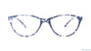 Baker Hugges BH A12333 Pattern Cat Eye Medium Full Rim Eyeglasses