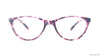 Baker Hugges BH A12334 Pattern Cat Eye Medium Full Rim Eyeglasses