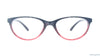 Baker Hugges BH A12343 Pattern Cat Eye Medium Full Rim Eyeglasses