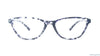 Baker Hugges BH A12368 Pattern Cat Eye Medium Full Rim Eyeglasses