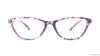 Baker Hugges BH A12369 Pattern Cat Eye Medium Full Rim Eyeglasses