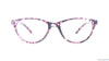 Baker Hugges BH A12387 Pattern Cat Eye Medium Full Rim Eyeglasses