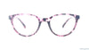 Baker Hugges BH A12392 Pattern Cat Eye Medium Full Rim Eyeglasses