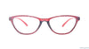 Baker Hugges BH A12403 Red Cat Eye Medium Full Rim Eyeglasses