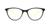 Baker Hugges BH A12845 Yellow Cat Eye Medium Full Rim Eyeglasses