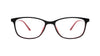 Baker Hugges BH A12910 Maroon Square Medium Full Rim Eyeglasses
