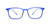 Baker Hugges BH A13112 Blue Square Medium Full Rim Eyeglasses