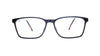 Baker Hugges BH A13139 Black Square Medium Full Rim Eyeglasses