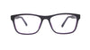 Baker Hugges BH A13174 Purple Square Medium Full Rim Eyeglasses