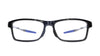 Hardy Hawkins HH A12121 Black Rectangle Medium Full Rim Eyeglasses