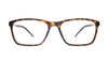 Hardy Hawkins HH A12140 Pattern Rectangle Medium Full Rim Eyeglasses