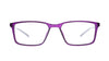 Hardy Hawkins HH A12165 Purple Rectangle Medium Full Rim Eyeglasses