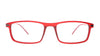 Hardy Hawkins HH A12313 Maroon Rectangle Medium Full Rim Eyeglasses
