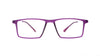 Hardy Hawkins HH A12455 Purple Rectangle Medium Full Rim Eyeglasses