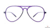 Hardy Hawkins HH Z10713 Purple Aviator Medium Full Rim Eyeglasses