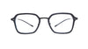 Martin Snow MS A10535 Blue Aviator Medium Full Rim Eyeglasses