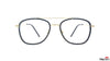 TAG Hills TG A10822 98027 Gold Aviator Medium Full Rim Eyeglasses