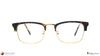 Stark Wood SW A10147 Brown Club Master Full Rim Eyeglasses