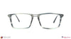 Stark Wood SW A10247 Grey Rectangle Full Rim Eyeglasses