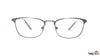 TAG Hills TG A10391 Purple Square Medium Full Rim Eyeglasses