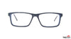 TAG Hills TG A10436 Blue Rectangle Medium Full Rim Eyeglasses