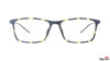 TAG Hills TG A10646 23302 Pattern Rectangle Medium Full Rim Eyeglasses