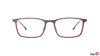TAG Hills TG A10679 23309 Maroon Rectangle Medium Full Rim Eyeglasses
