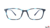 TAG Hills TG A10763 23312 Pattern Rectangle Medium Full Rim Eyeglasses