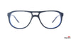 TAG Hills TG A11114 Royal Navy Blue Oval Medium Full Rim Eyeglasses