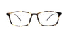 TAG Hills TG A11409 Royal Navy Pattern Square Medium Full Rim Eyeglasses